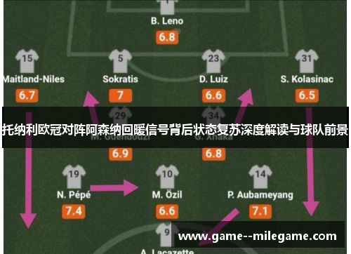 托纳利欧冠对阵阿森纳回暖信号背后状态复苏深度解读与球队前景